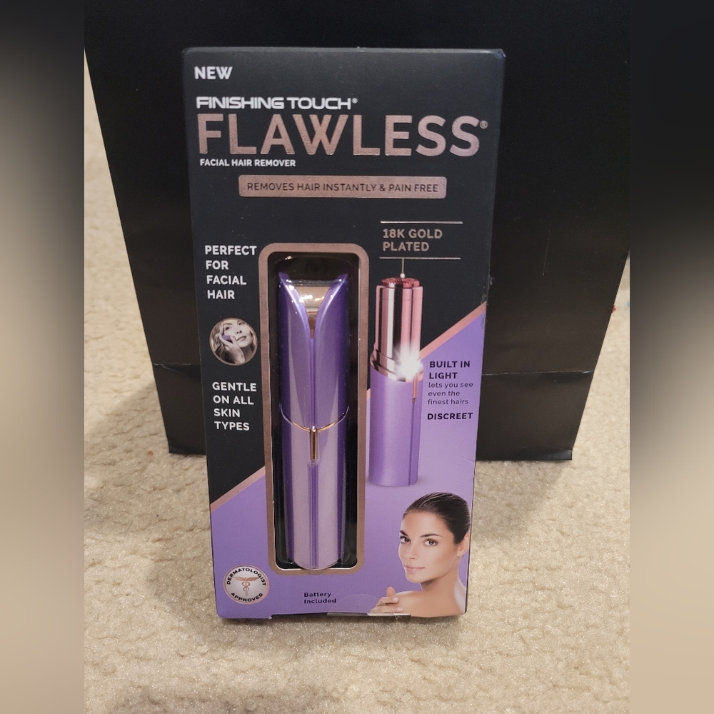 Finishing touch flawless facial hair remover